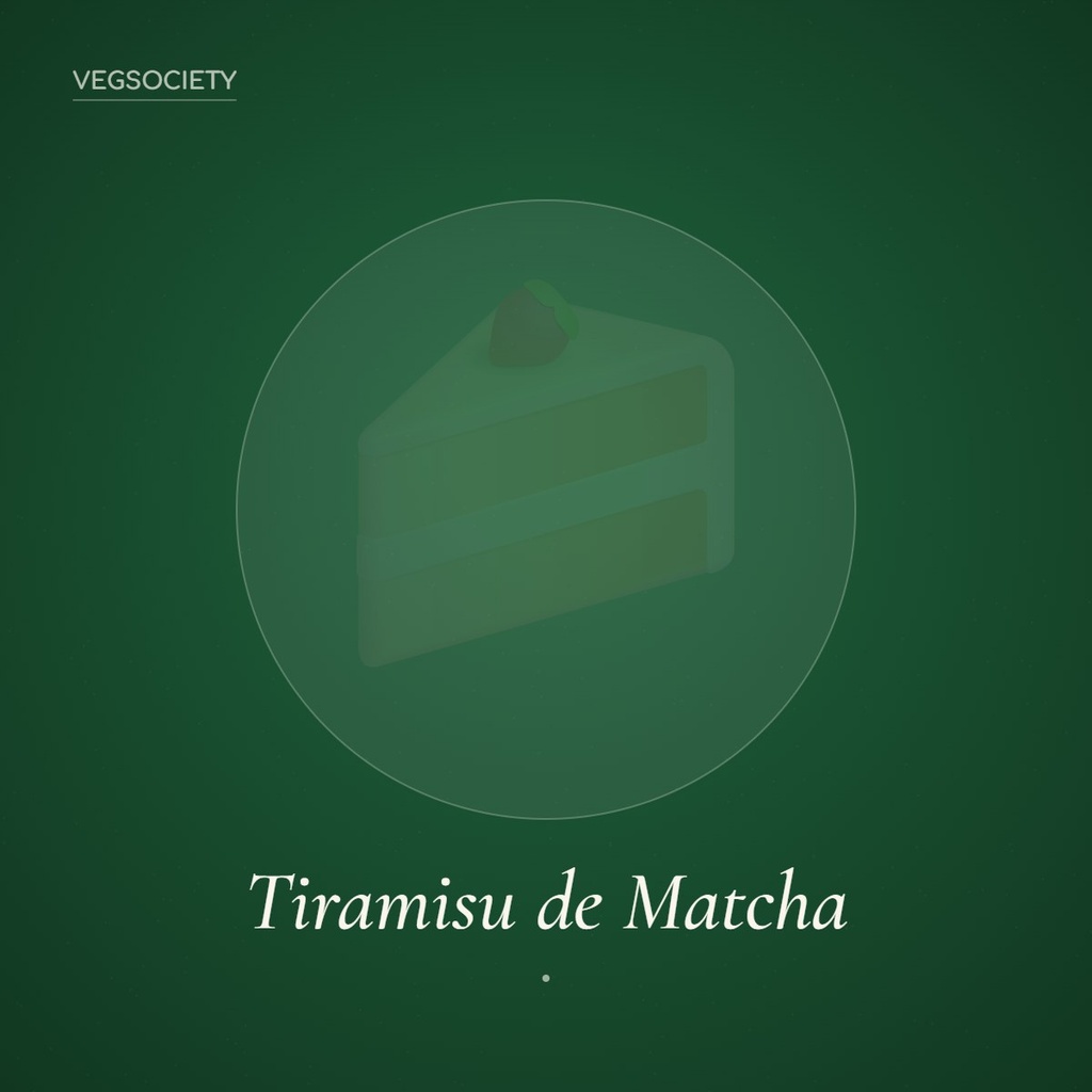 Tiramisu de Matcha